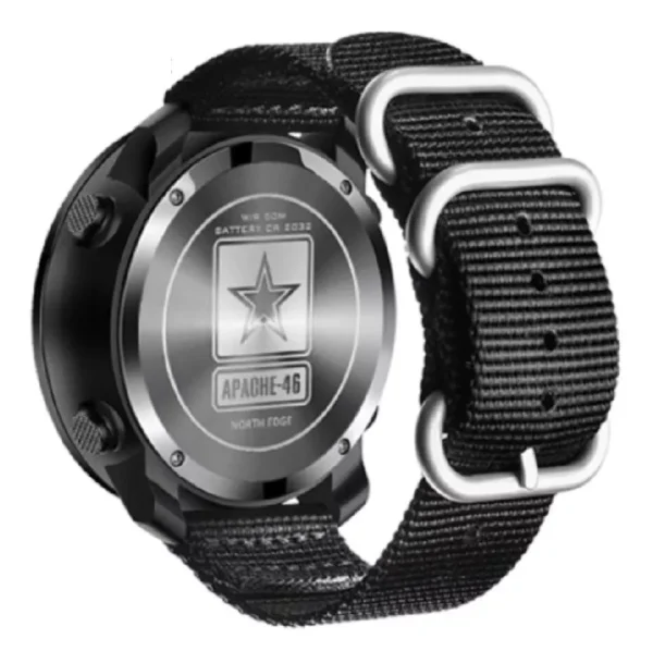 Reloj North Edge Apache 46, militar, digital, barómetro, brújula, Altímetro, Luz - Imagen 4